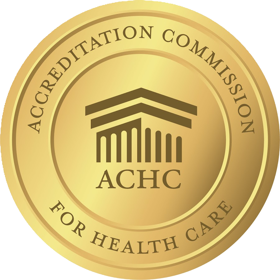 ACHC Accredited official certification logo